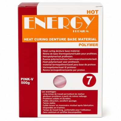 resine energy chaud transparent 500g — Laboratoire 